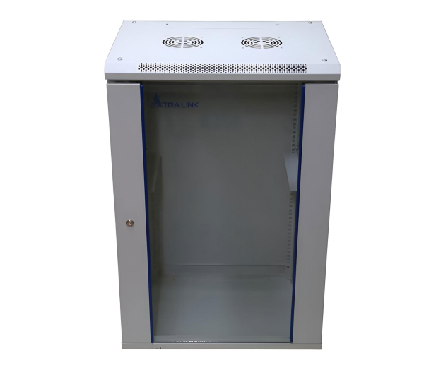Extralink Szafa rack 18U 600x600mm szara wisząca EX.16897 - 1323210 - zdjęcie